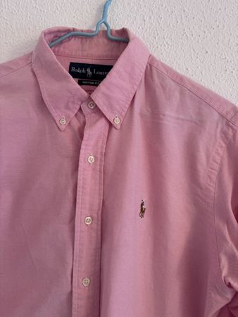 Ralph Lauren Oxford Hemd Rosa