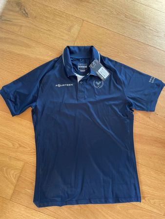 Polo Fourtenn swiss Gstaad bleu taille M Neuf