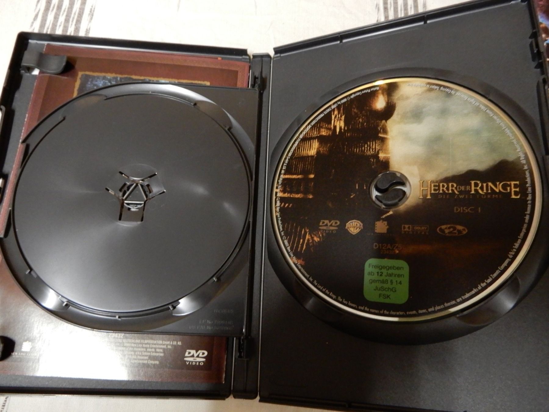 Alle DVDs: Herr der Ringe Die zwei Türme – Gebraucht aus Worben von MaKo3252 2