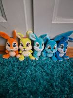 5 kleine Plüschhaasen