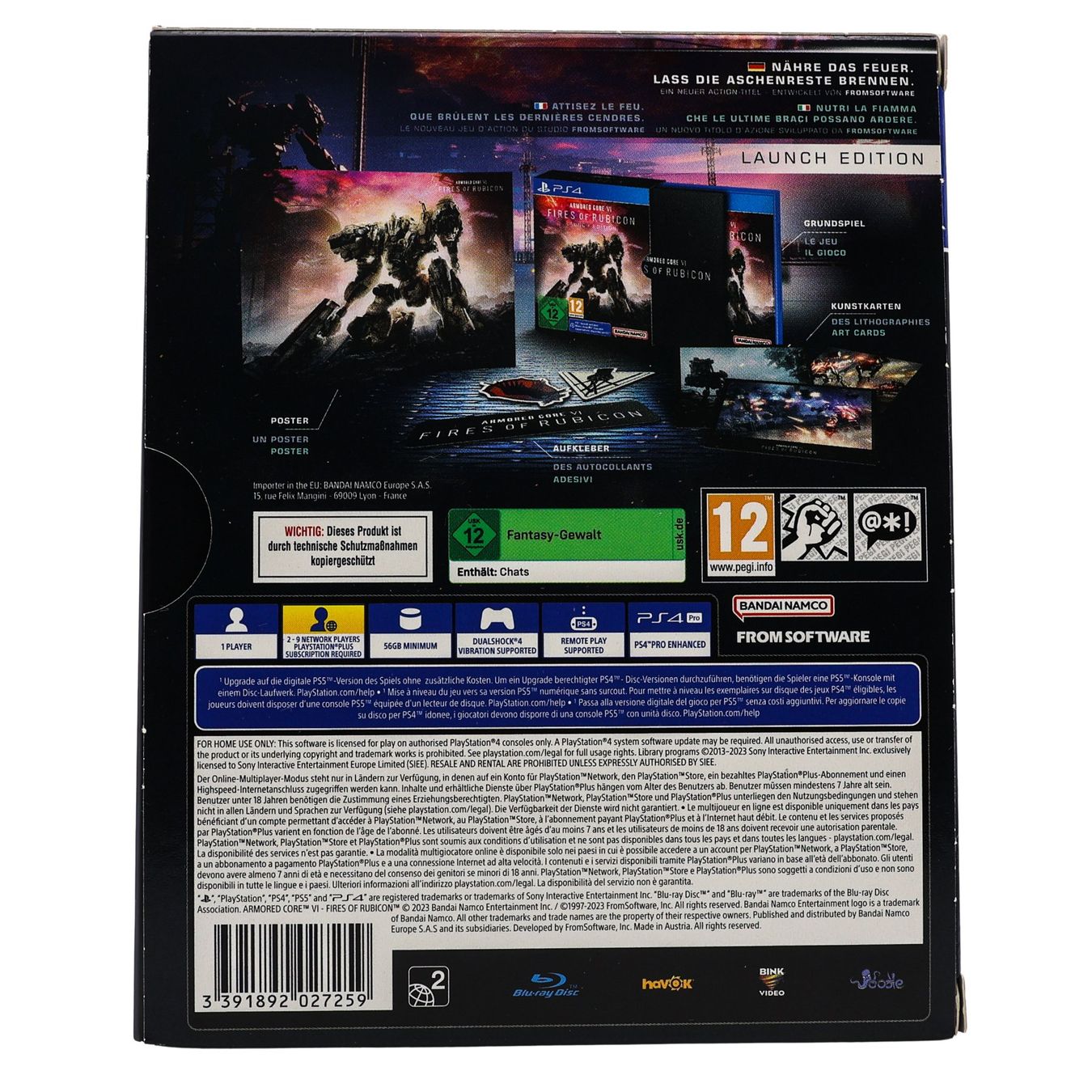 Giochi: Armored Core VI: Fires of Rubicon - Launch Edition - PS4 – Usato da Paudex venduto da dindeboy 1