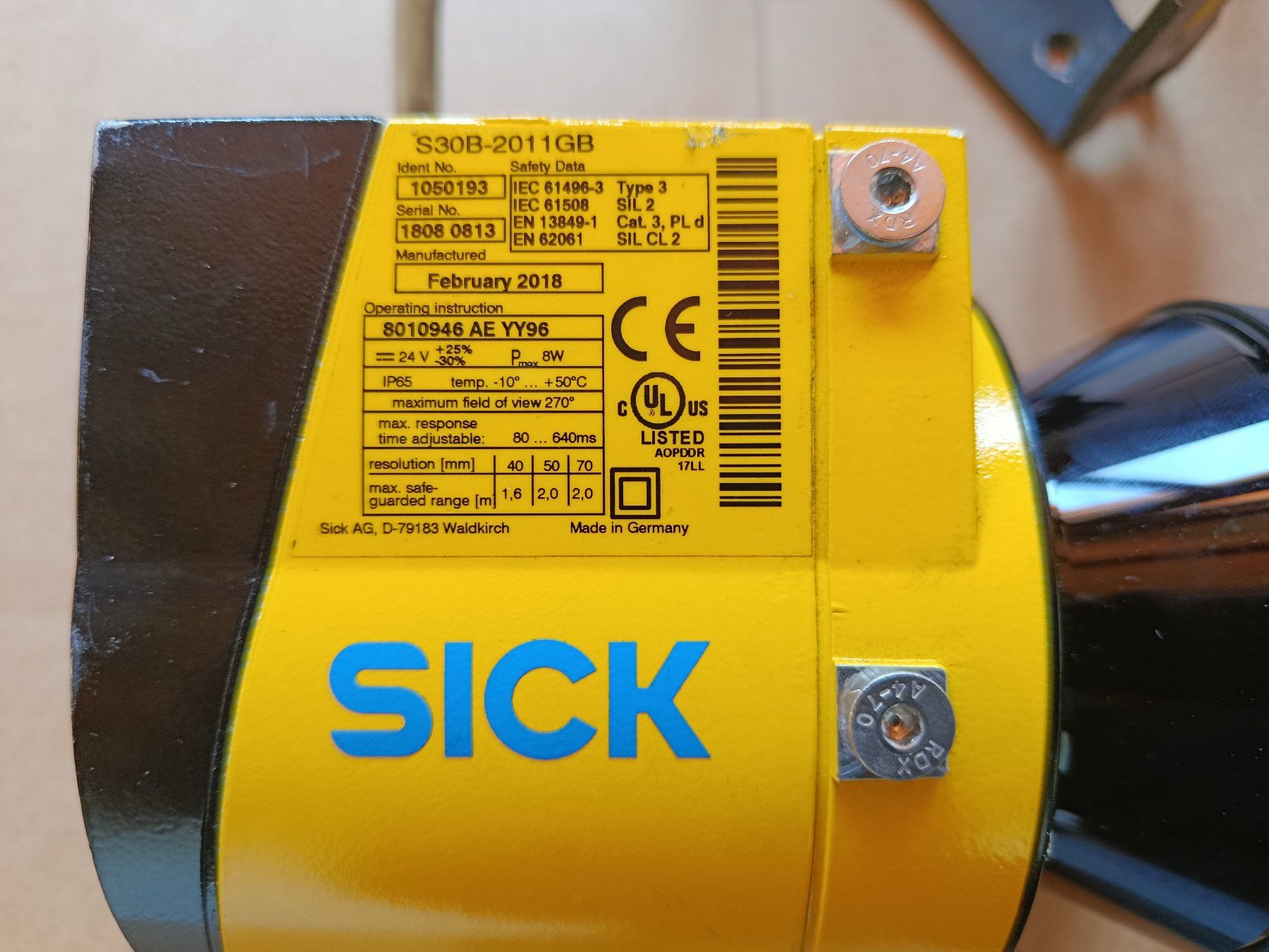 Altro per industria metallurgica: Sick Sicherheitslaserscanner: S300 – Usato da Tentlingen venduto da Sillium01 5