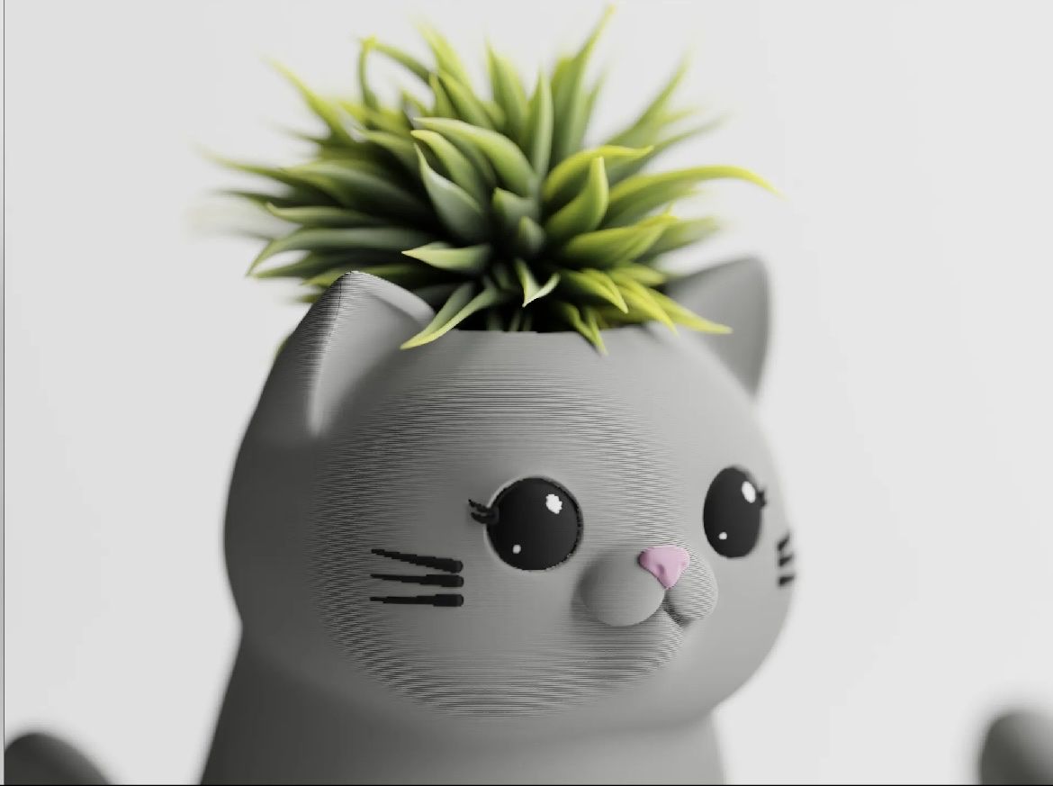 Lotti di vestiti: 2 LeafyPaws - Custom Made Kitten Planters – Nuovo e nell'imballaggio originale da Luzern venduto da Vi-Print 3
