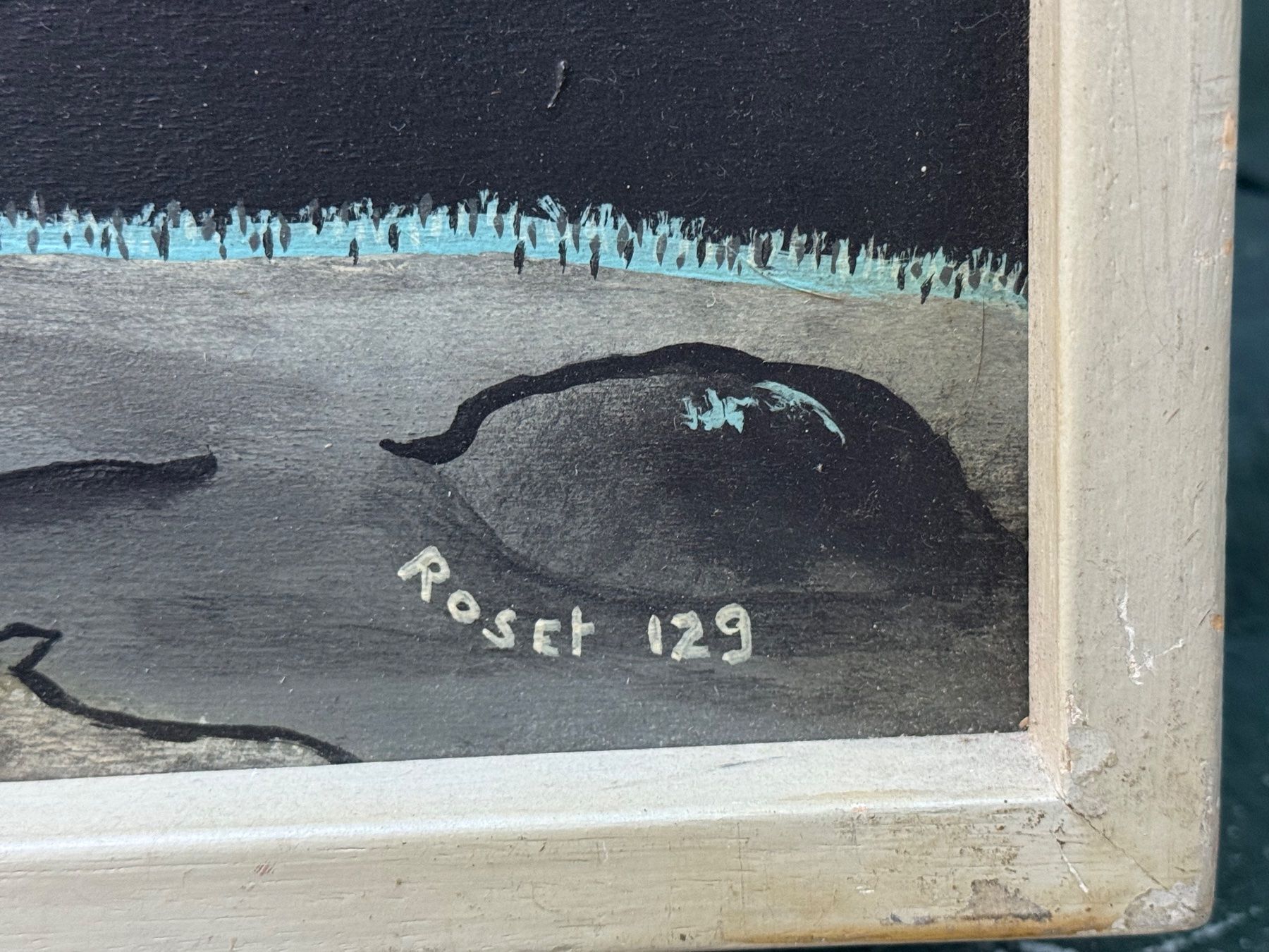 Gemälde: ROSET Oelgemälde signiert – Gebraucht aus Bern von Jwpm66 3