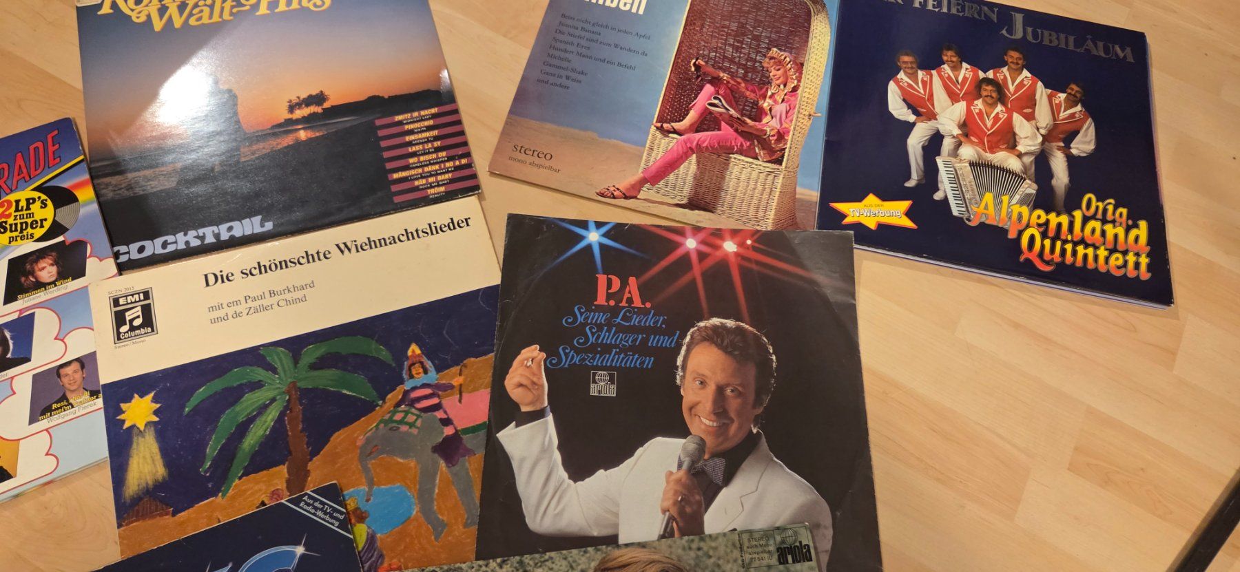 Vinyles: 8 Schallplatten  ELVIS /  Heintje /usw – D'occasion à Bremgarten b. Bern par Marge7979 3