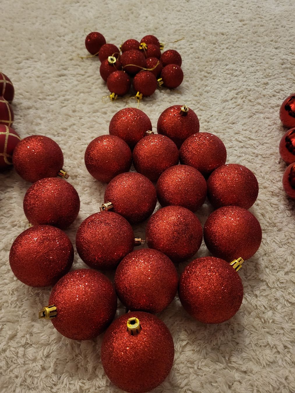 Alle Dekorationen: Weihnachtskugeln Set rot/gold gebraucht – Gebraucht aus Felben-Wellhausen von Brummbaer90 2