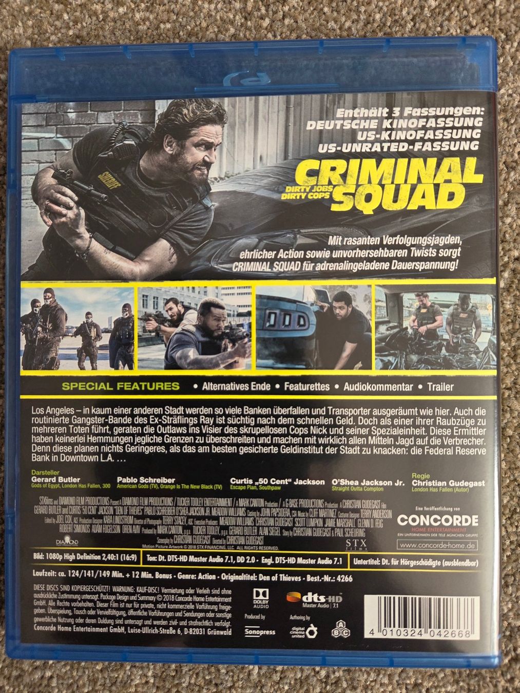 Tutti i DVDs: Criminal Squad Blu-ray 2 Disc Special Edition – Usato da Mollis venduto da Cadillac58 1