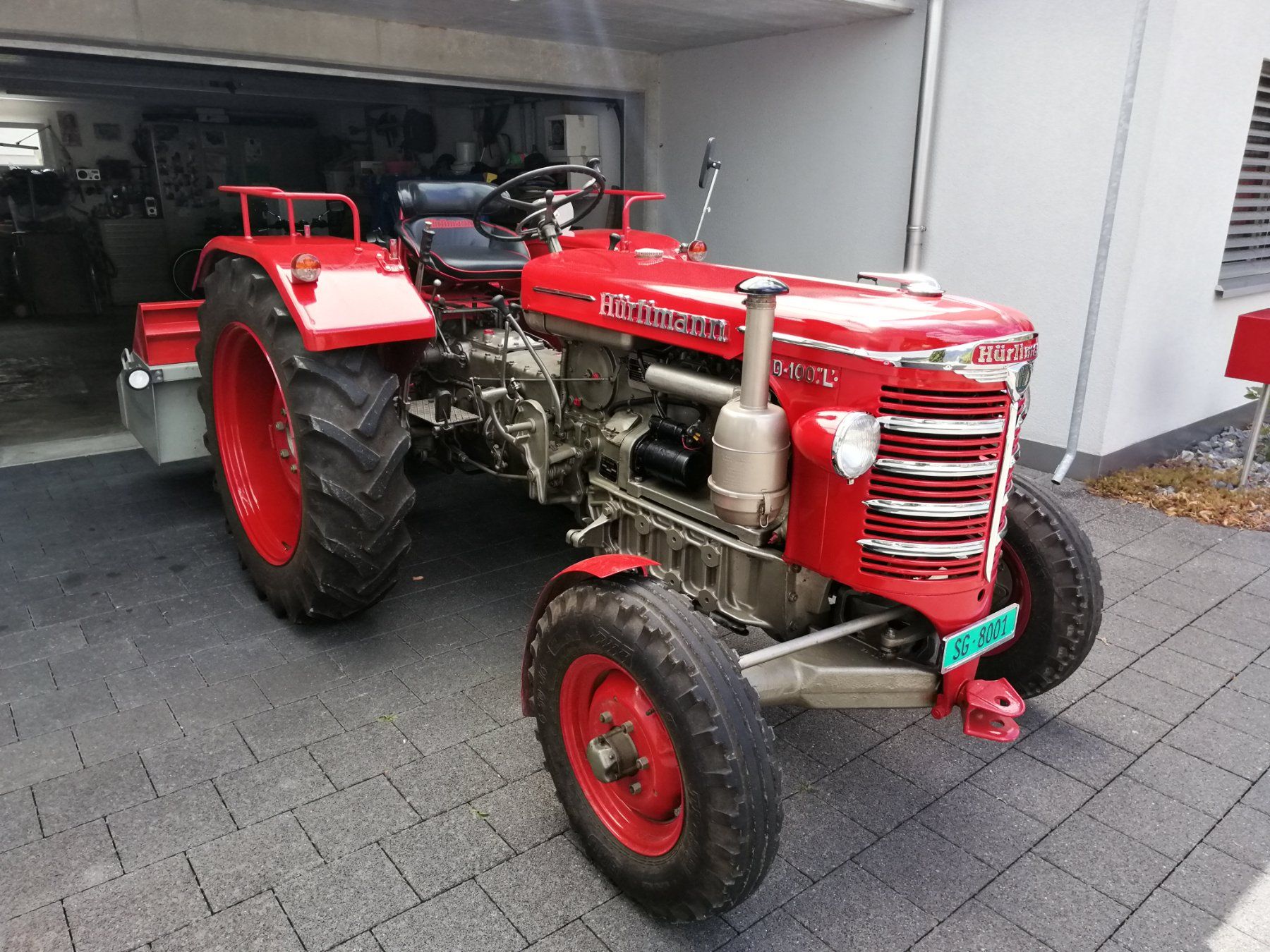Hürlimann Trattori: Hürlimann D100 L (1967) – Usato da Schänis venduto da Grafenau7 4