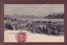 LAUSANNE - Avenue du Théâtre - 1905