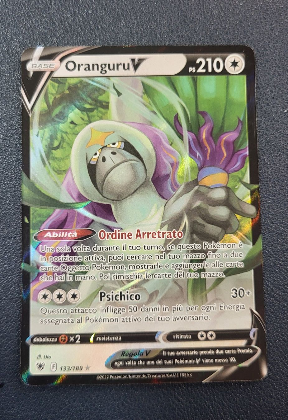 Pokémon Carte collezionabili: Pokemon 133/189 Oranguru V IT – Usato da Lugano venduto da pan_5zpg