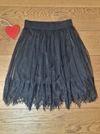 Rock Reserved schwarz mit Spitze Grösse 38 top Zustand