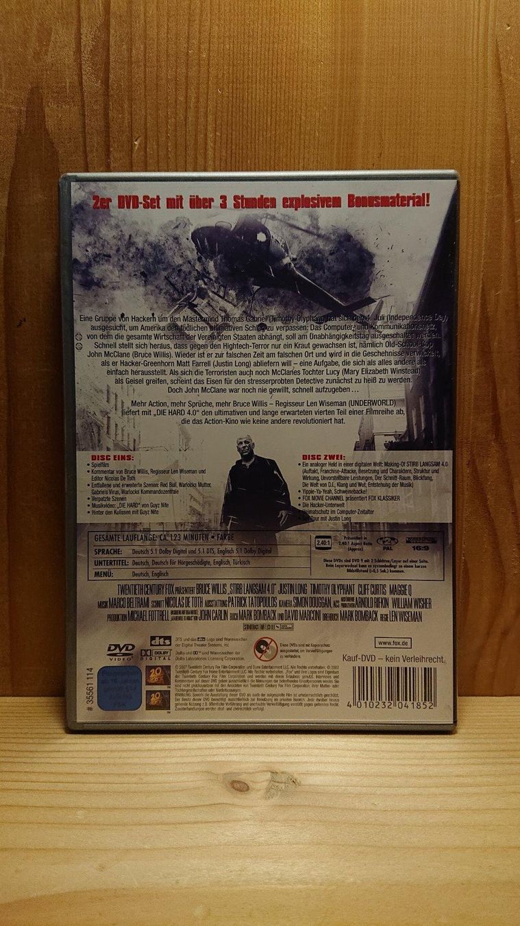 Tutti i DVDs: STIRB LANGSAM 4.0 Special Edition DVD – Usato da Wilderswil venduto da Exebub 1