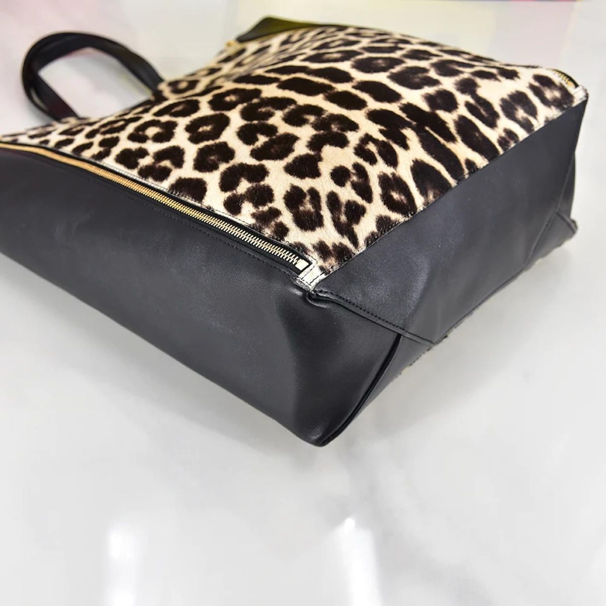 Celine Taschen für Damen: CÉLINE SHOPPER in Lammleder mit Leopardenfell – Neu (gemäss Beschreibung) aus Buchs ZH von KittyInStyle 4
