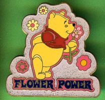 DISNEY  Winnie Pooh  FLOWER POWER