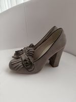 Elegante Wildleder Pumps, grau, Grösse 39 Herbst Angebot!