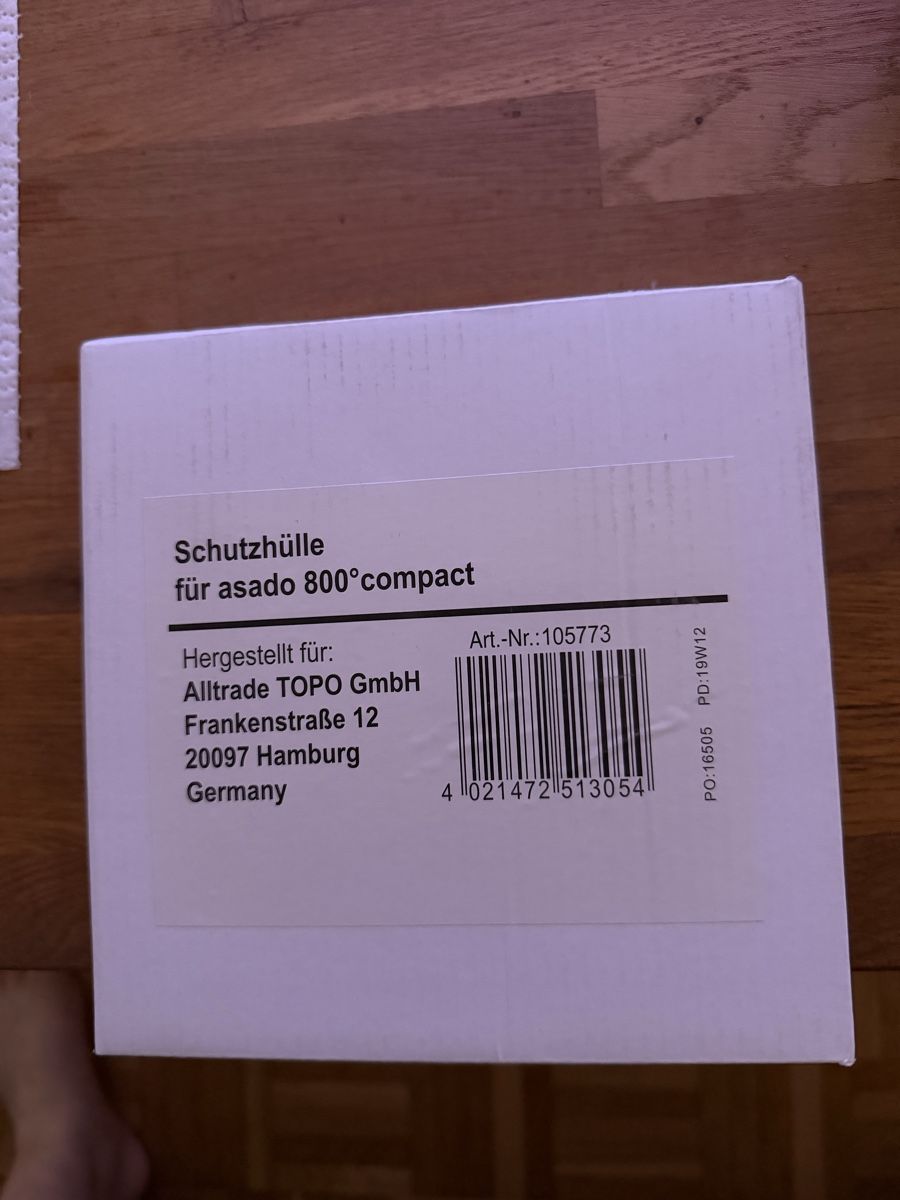 Grils: Asado Abdeckhaube 800 compact Oberhitzegrill – Neuf avec emballage d'origine à Allschwil par Sandro2 1