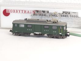 Hobbytrain 14445 Triebwagen De4/4 1669, Analog, Spur N, OVP