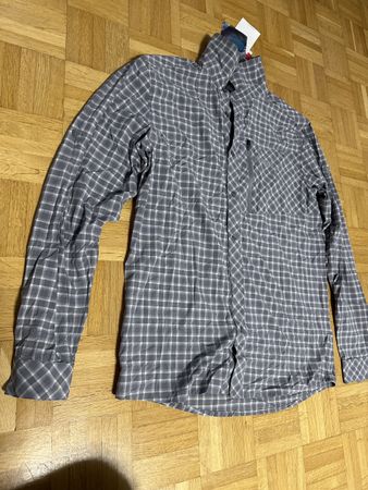 Sherpa Pharbrang, Herren Trekkinghemde, Grau, S