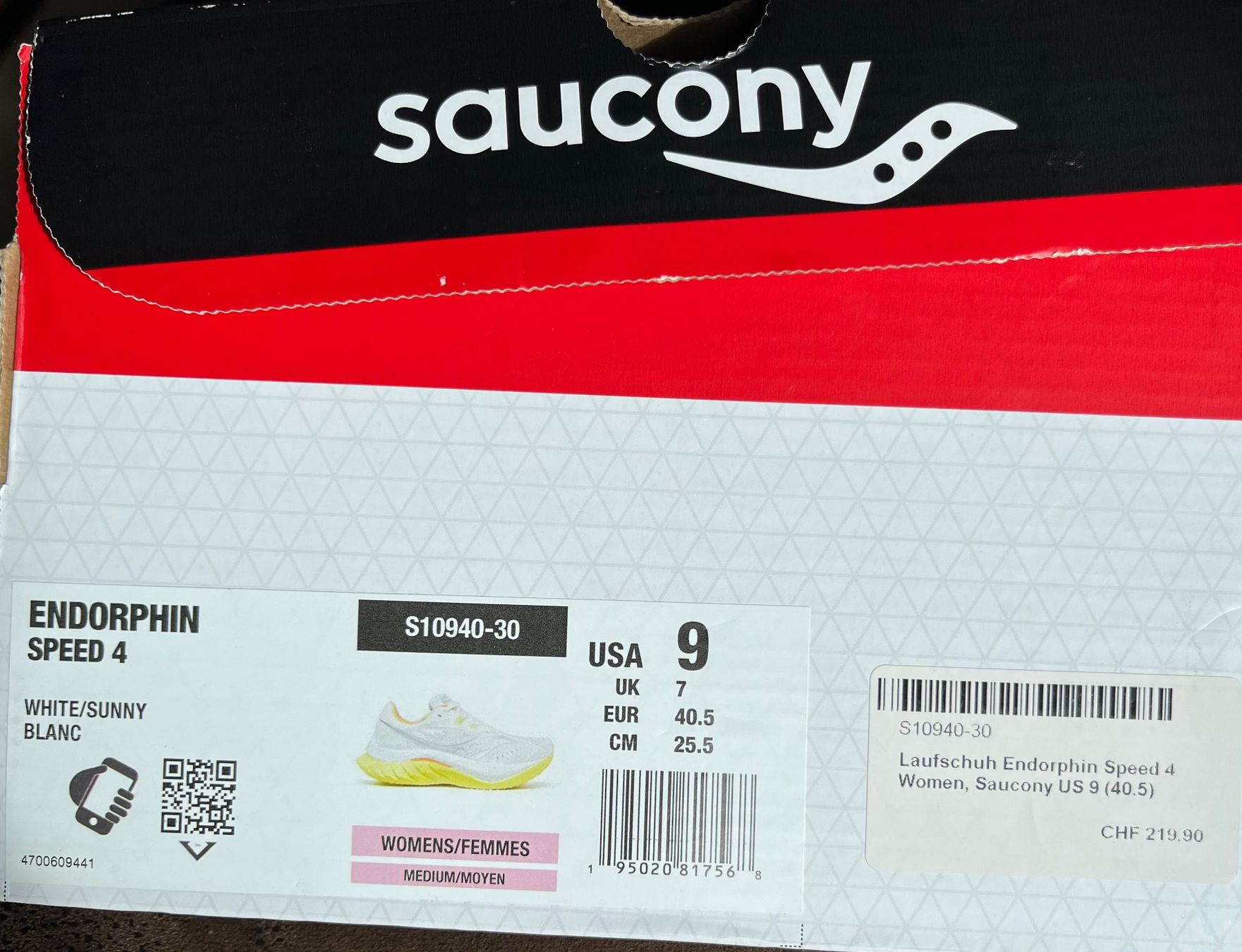 Saucony Scarpe da donna: Saucony Endorphin Speed 4 - Damen - Grösse 40.5 – Usato da Cham venduto da SPORTSMOTION 8