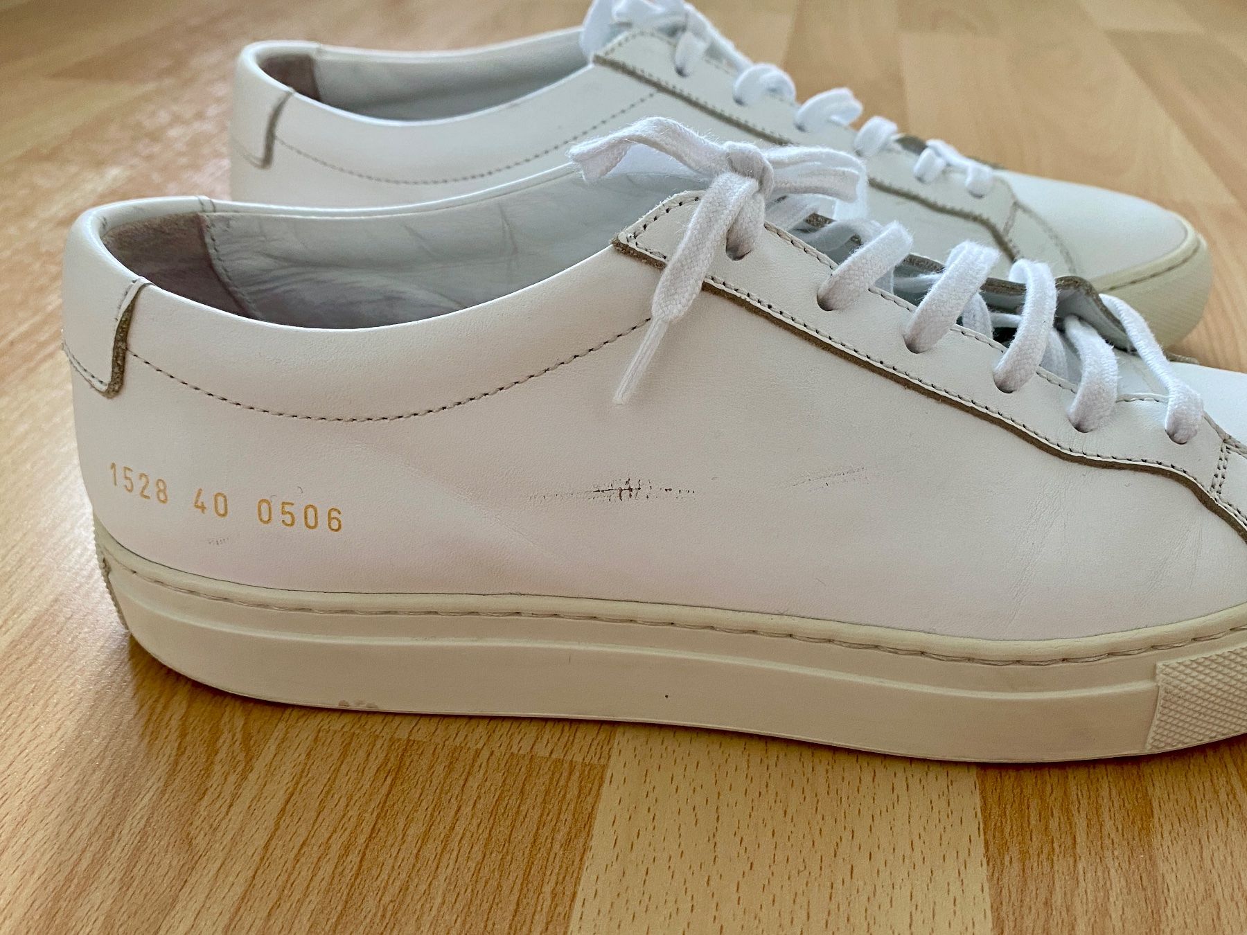 Herrenschuhe: Common Projects Achilles Low – Weiss, Grösse 40 – Gebraucht aus Biberist von _monika_ 2