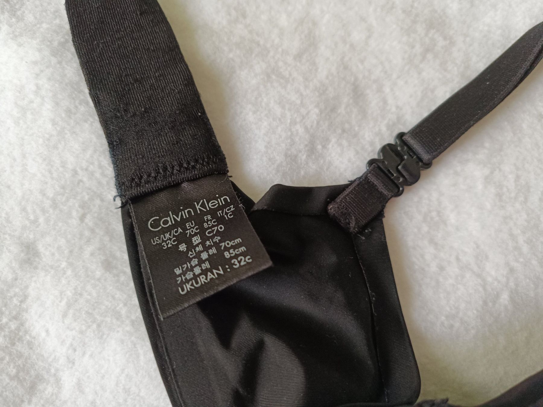 Calvin Klein Altra biancheria intima: Calvin Klein BH Gr 70C Push Up Bra schwarz – Usato da Oberhofen Thun'see venduto da cri_6md2 1