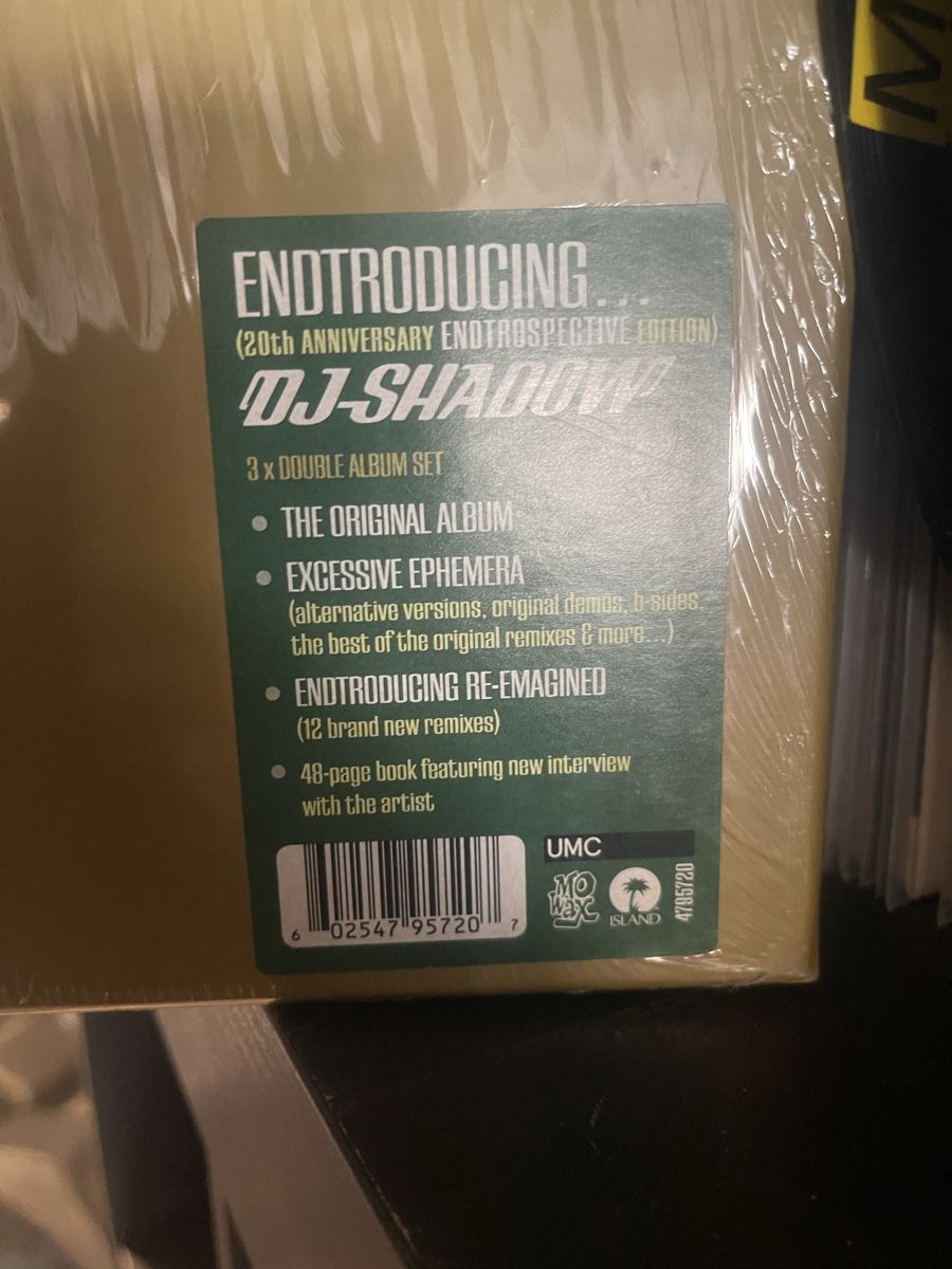 Vinyles: DJ Shadow / Endtroducing / Limited Box  – Neuf avec emballage d'origine à Dagmersellen par stonefinger 1