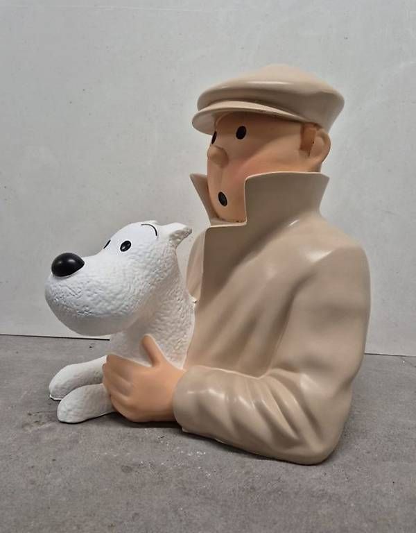 Figurines: Tin Tin Figur 40cm höhe – Neuf avec emballage d'origine à Riehen par harald13 1