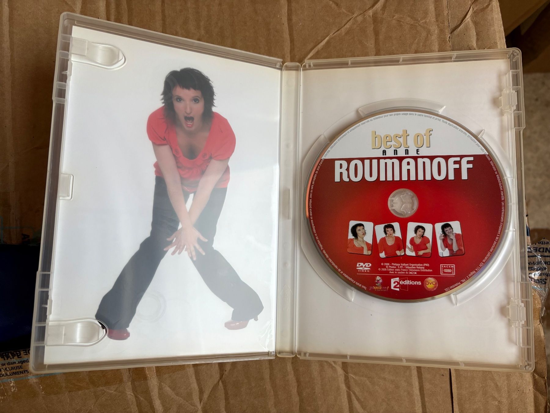 Tutti i DVDs: Dvd Anne Roumanoff – Usato da Grône venduto da natatou