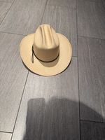 Strohhut Cowboyhut Grösse 7,25 neuwertig
