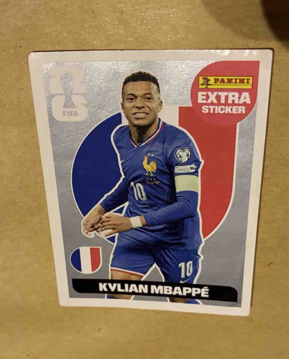 Panini Sammelbilder & Trading cards: Panini Extra Sticker Kylian Mbappé Silber – Neu (gemäss Beschreibung) aus Stäfa von greety1981 3