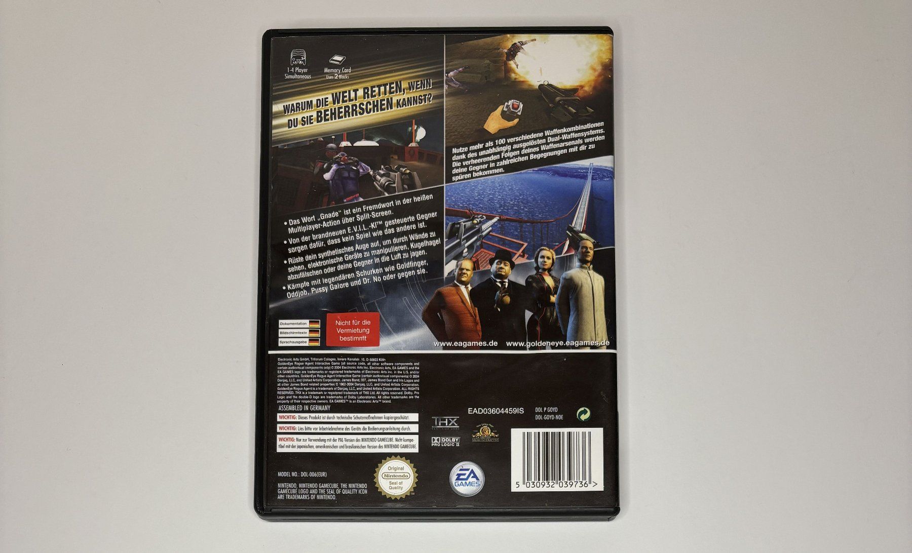 Nintendo Spiele: GC - GoldenEye: Rogue Agent – Gebraucht aus Allschwil von bul_5pmr 2