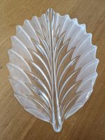 Wunderschöne Waltherglas-Schale in Blattform, Neu!