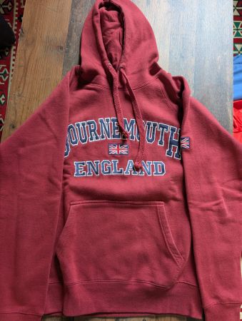 Bournemouth England Hoodie, rot, Grösse XL