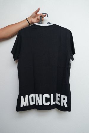Moncler Donna - T-Shirt Girocollo Nera