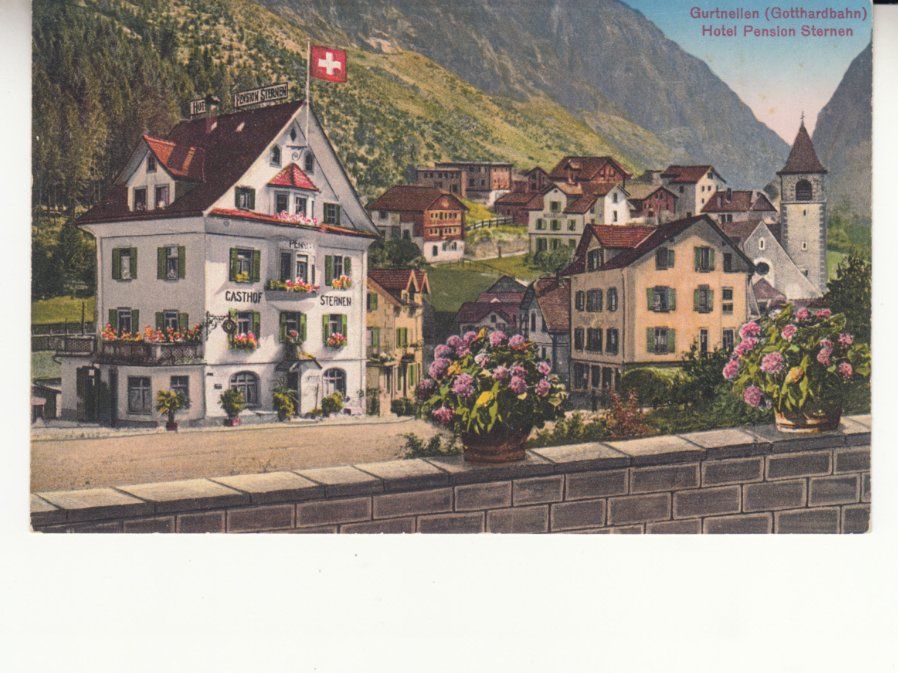 Cartoline postali: Gurtnellen Sternen ca. 1910 – Usato da Bürglen TG venduto da StampGraf