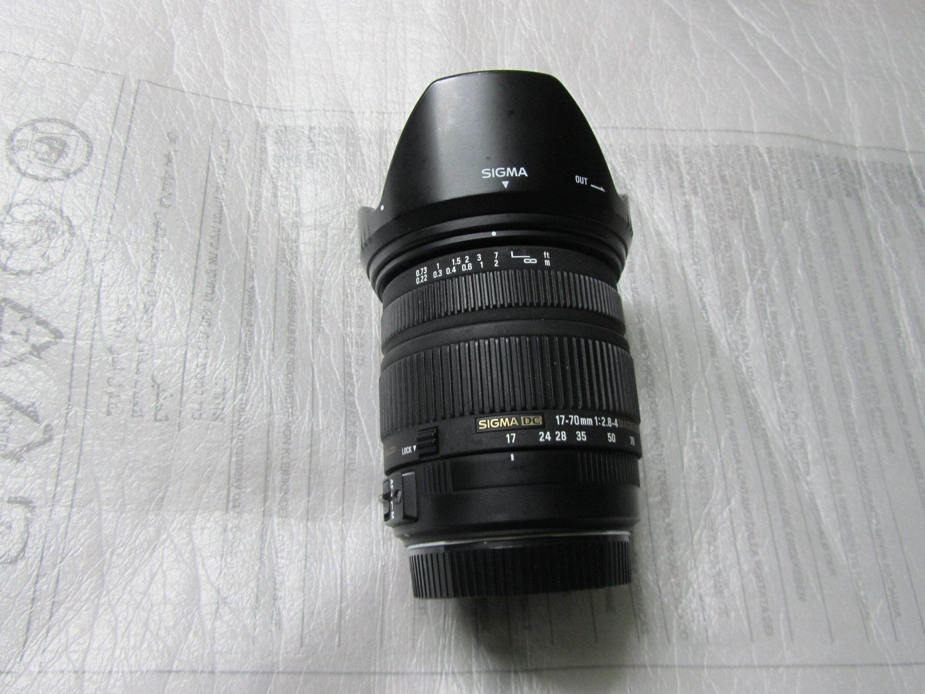 Sigma Objectifs: Sigma DC 17-70mm 1:2.8-4 Macro HSM – D'occasion à moosseedorf par RTN10