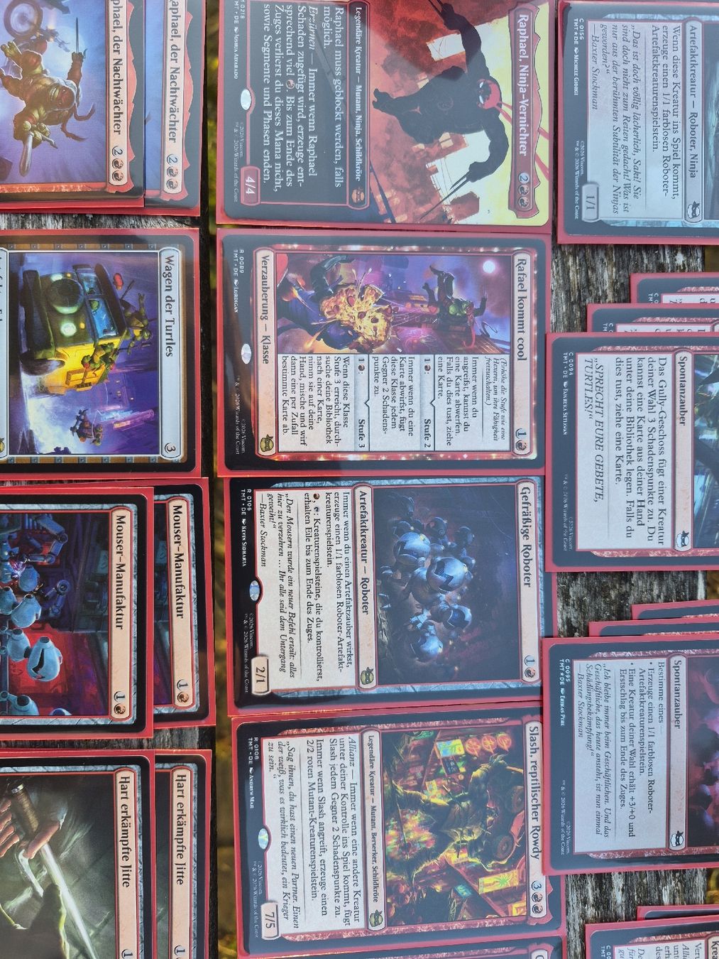 Magic The Gathering Sammelbilder & Trading cards: MTG TMNT Raphael Deck Deutsch NM + Gratis Pin – Gebraucht aus Savigny von loi_7wxv 2