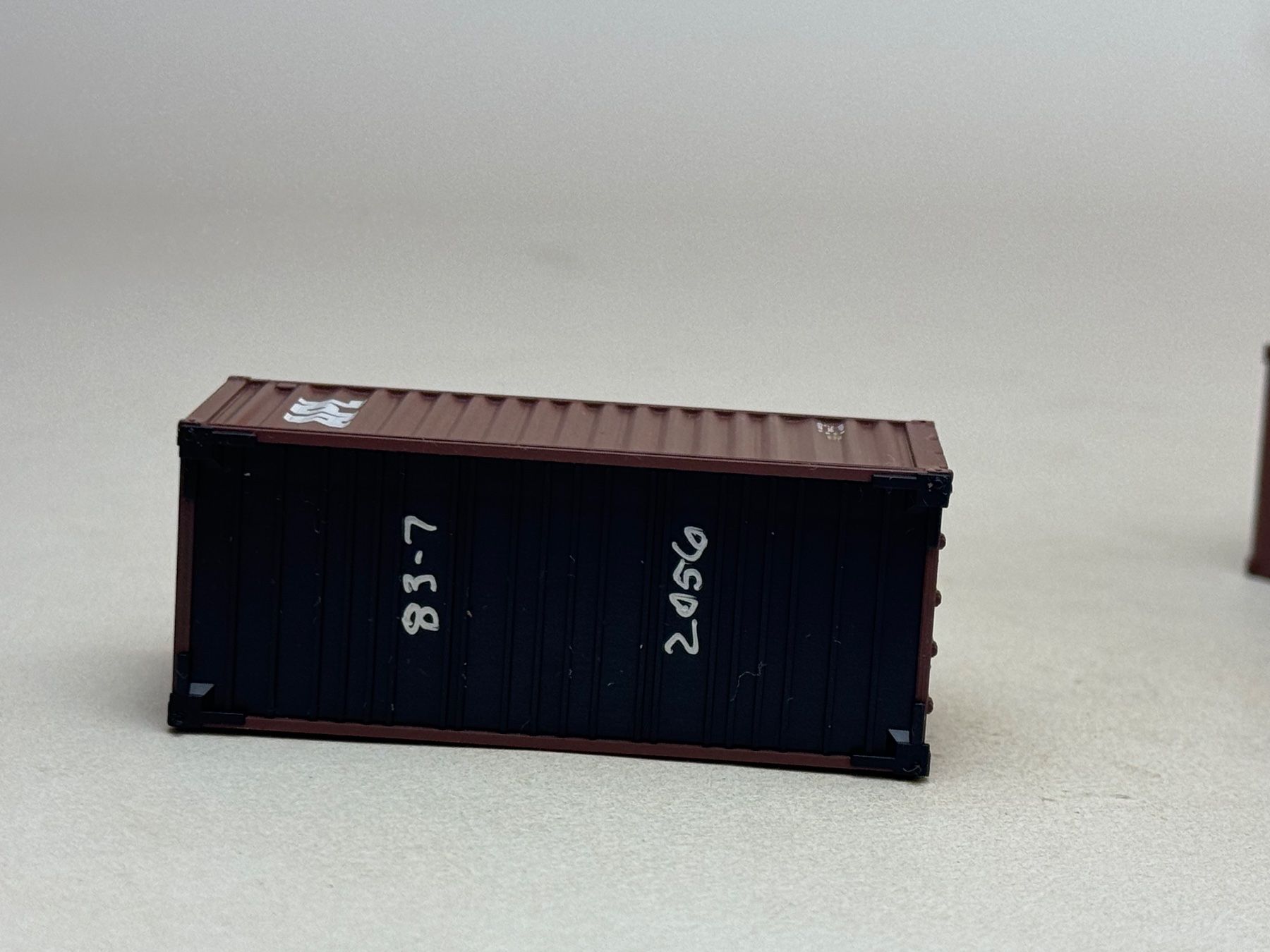 Modellini di ferrovie: EB- 20 Ft. Container APL braun – Usato da Elm venduto da Wikmtz 2