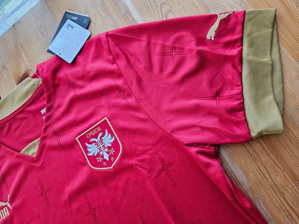Puma Maillots de corps & Pantalons: Serbien Trikot Puma NEU Grösse L Fussball – Neuf (Voir description) à Niederrohrdorf par United-Village-Trade 2