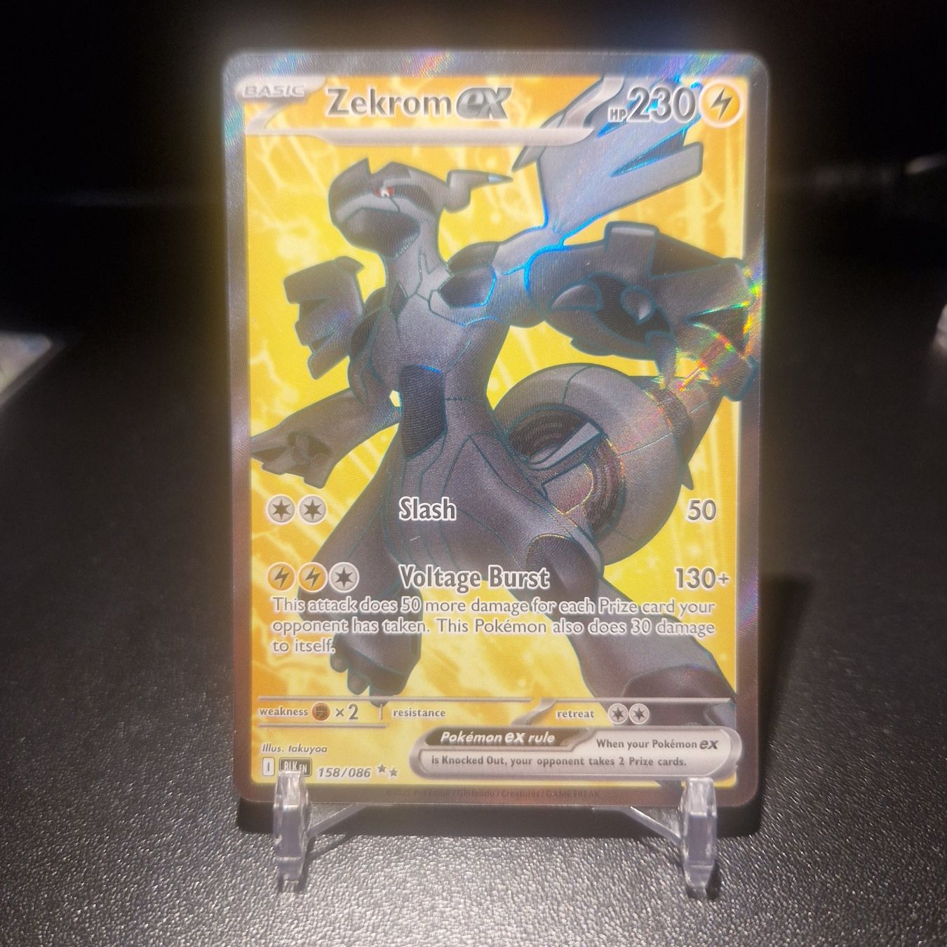 Pokémon Carte collezionabili: Zekrom ex full Art Black Bolt 158/086 Englisch – Usato da Brugg AG venduto da Sasch09 1