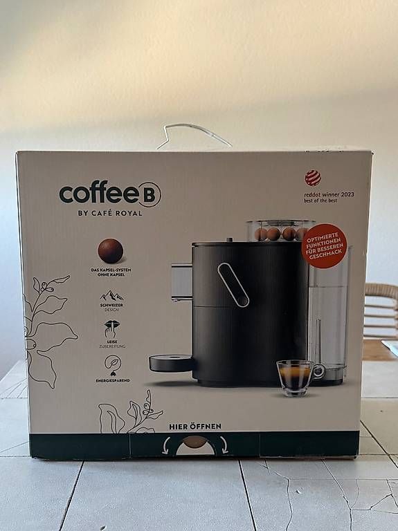 Coffee B Macchine per caffè & Macchine per espresso: Coffee B Globe Maschine Schwarz – Usato da Zürich venduto da ebr_595v