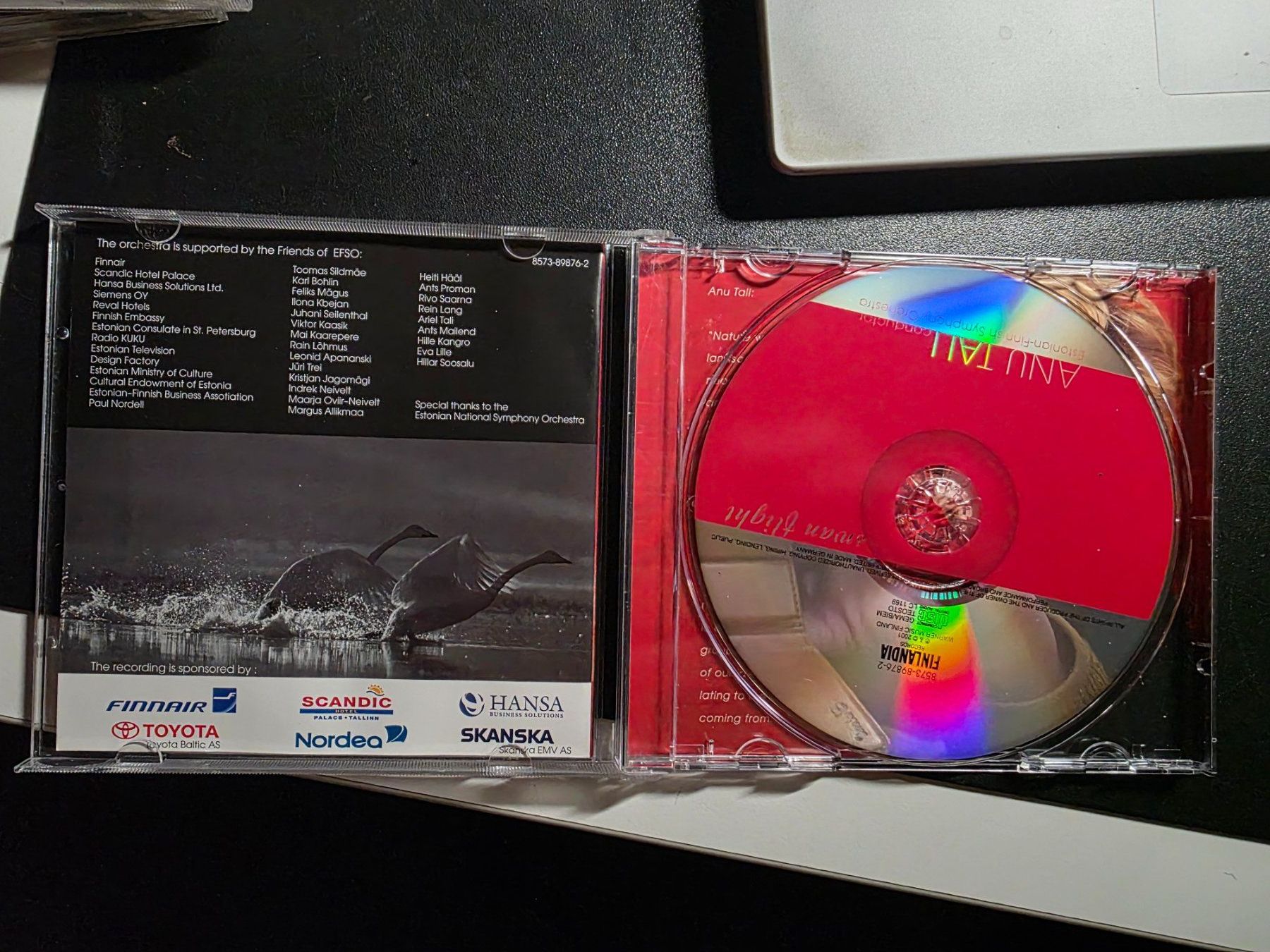 CD: CD Klassik - Anu Tali - Swan Fight – Usato da Walterswil BE venduto da Lonitti 1