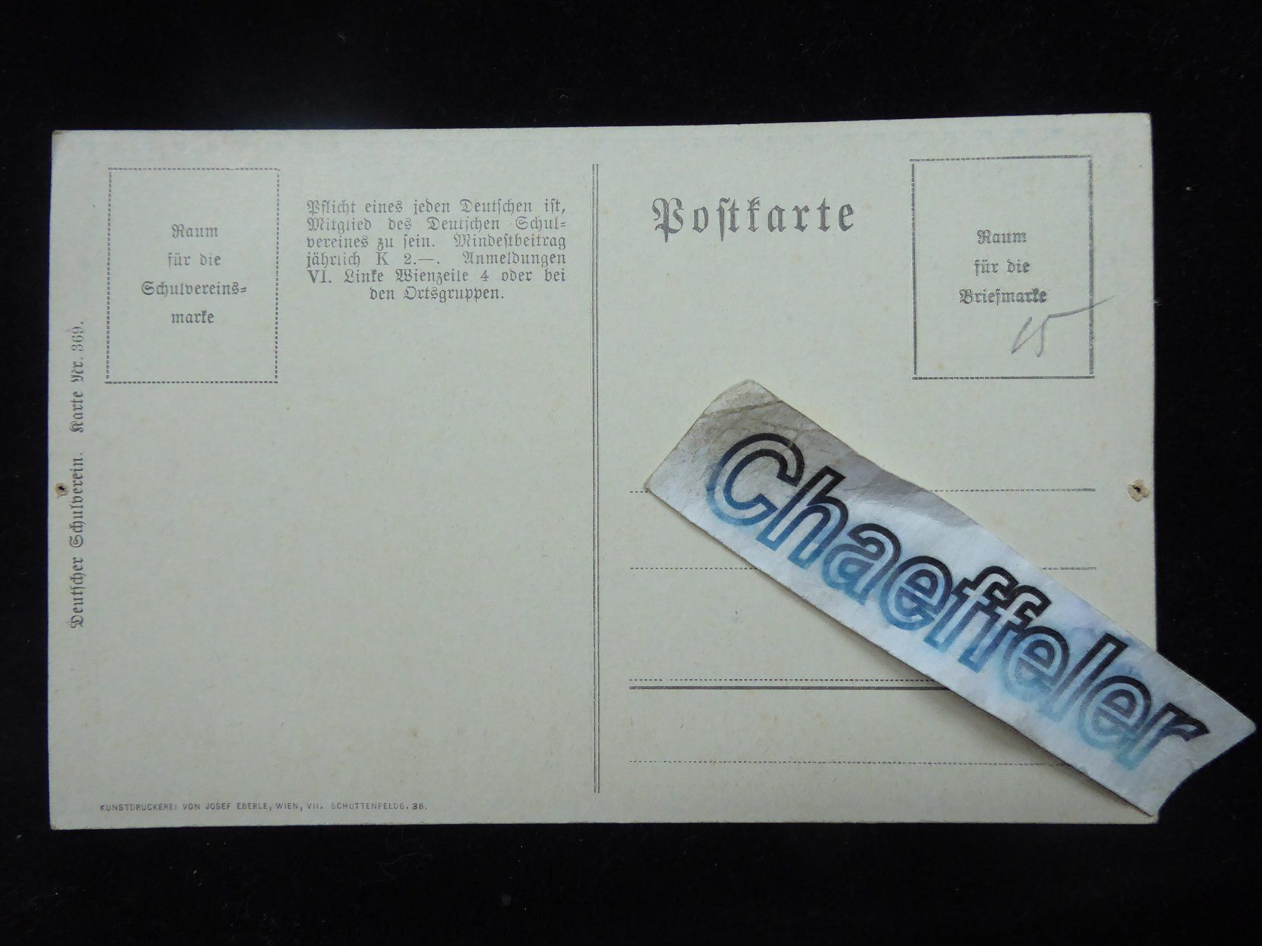 Ansichtskarten: Postkarte mit 3 Soldaten – Gebraucht aus Zürich von Chaeffeler 1