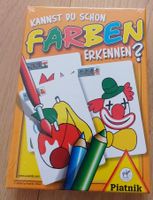 Spiel Kannst du schon FARBEN erkennen? OVP 3+ 1-6 Sp.