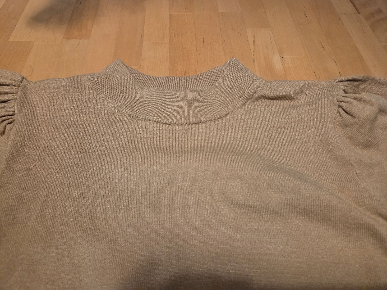 Maglioni & Felpe: Msch Strickpullover mit Puffärmel, Grösse S, in Beige – Nuovo (secondo la descrizione) da Bern venduto da Tashmi_BE 1