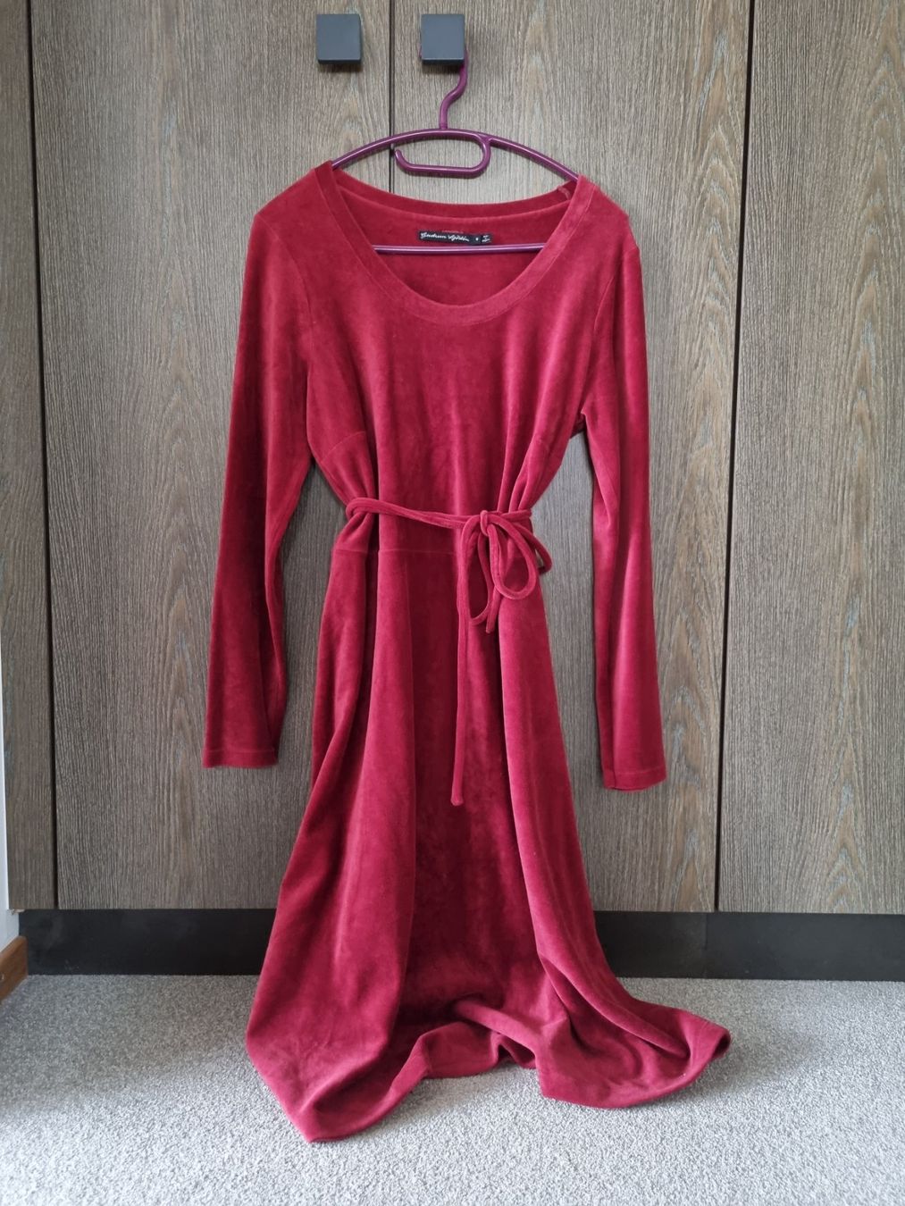 Gudrun Sjöden Vestiti: Gudrun Sjöden Kleid Rot Bio Baumwolle M – Usato da Meggen venduto da WeLoveVintage