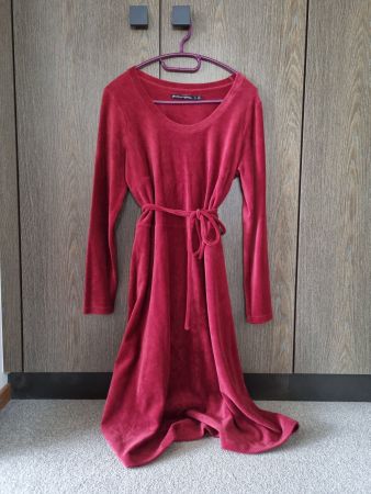 Gudrun Sjöden Kleid Rot Bio Baumwolle M
