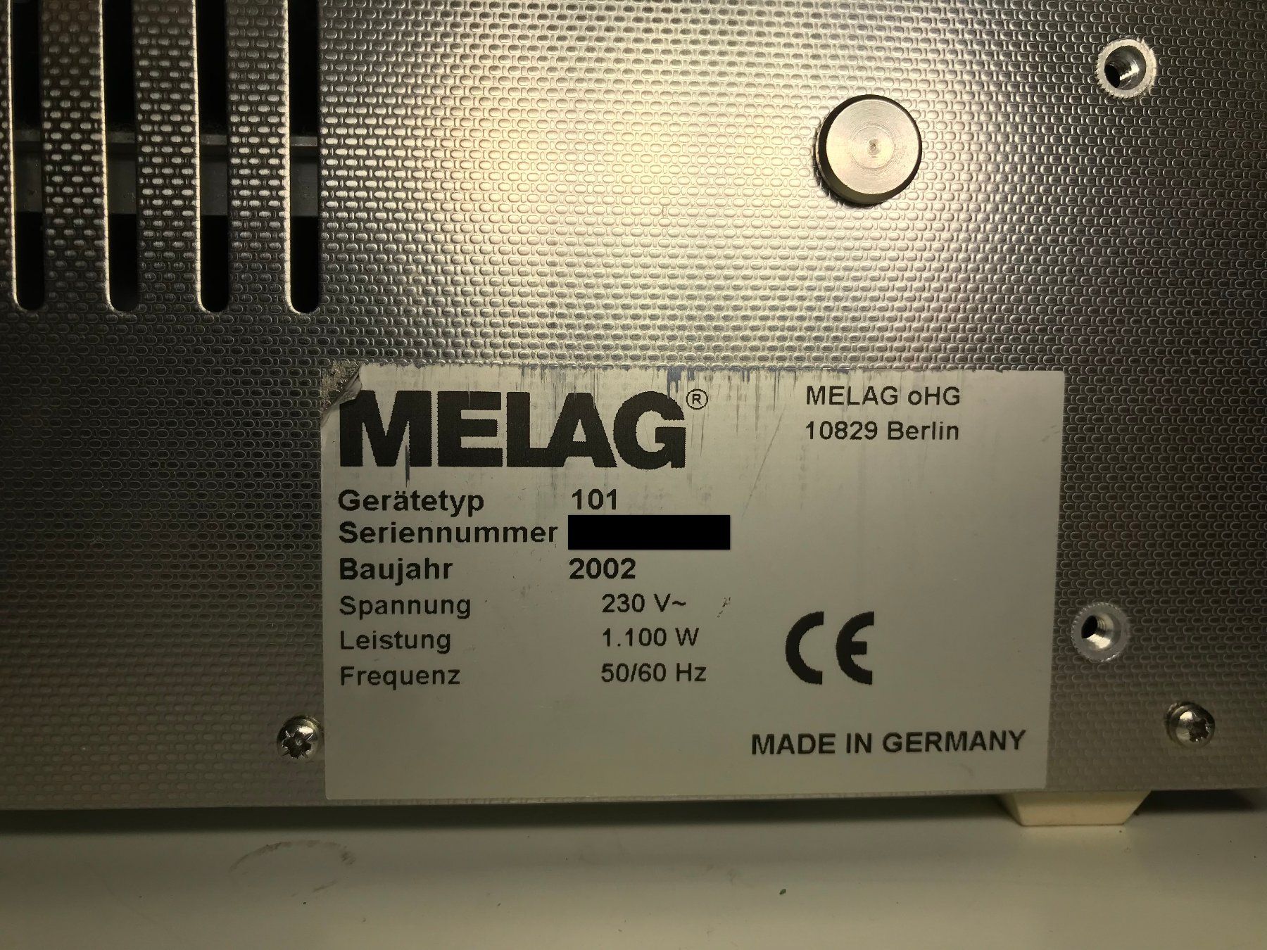Alle Maschinen: Folienschweissgerät Melag 101  Edelstahl – Gebraucht aus Niederdorf von LeptonAG 5