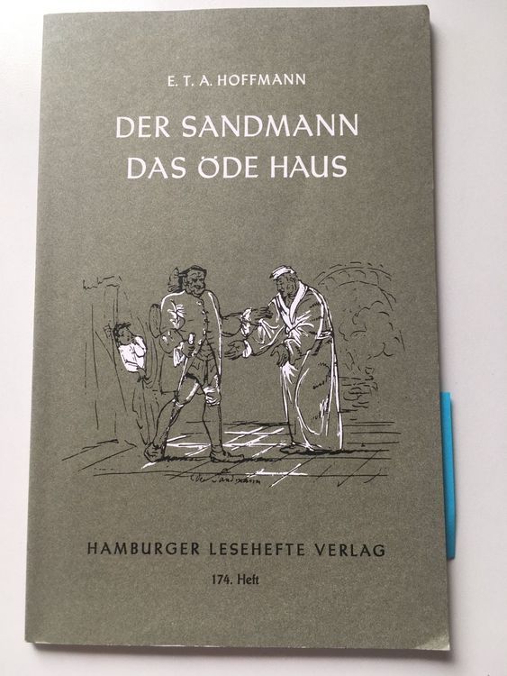 Der Sandmann / Das öde Haus von E.T.A. Hoffmann (D'occasion) à ...