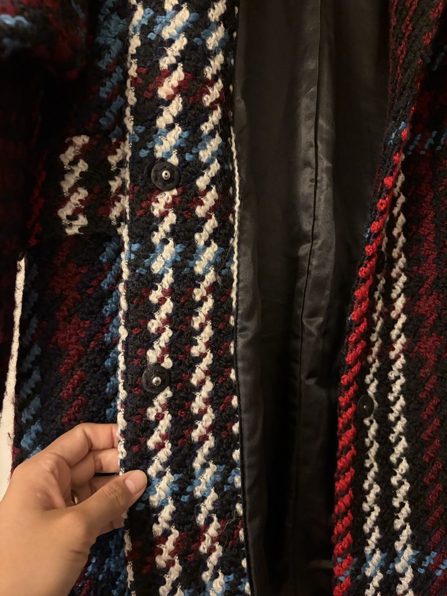 H&M Manteaux: Coat H&M checked plaid size M condition as seen – D'occasion à Uster par Luna.R 3
